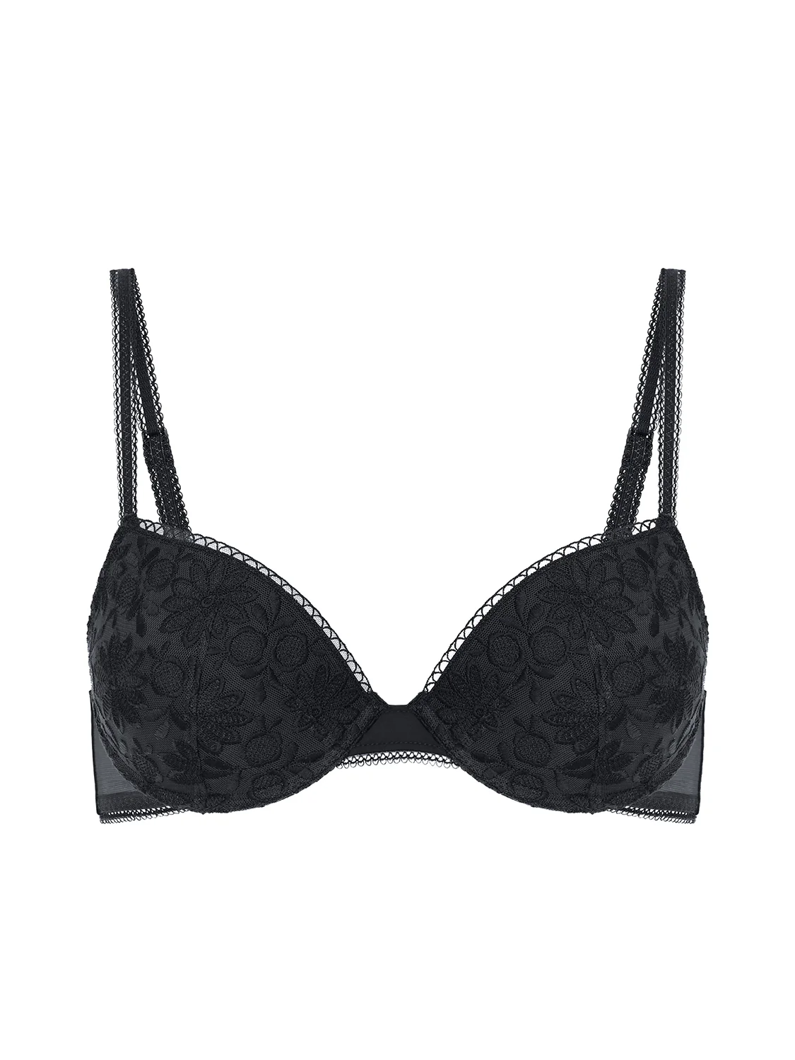 Soutien-gorge push-up - Noir - Image 2