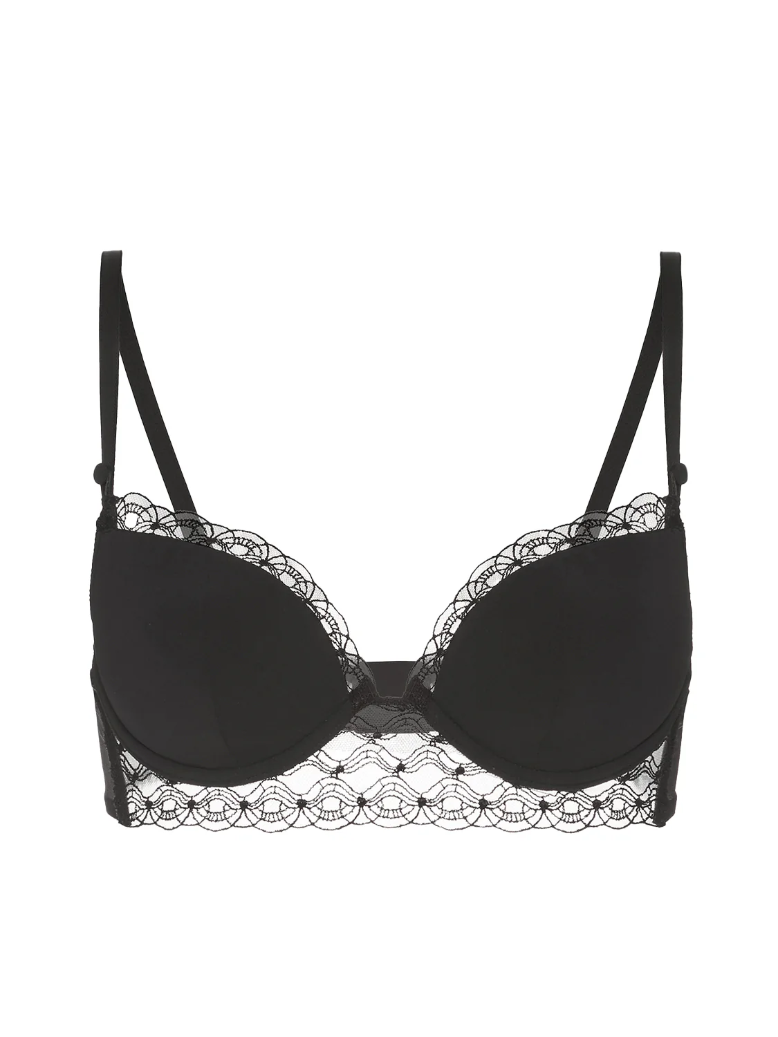 Soutien-gorge push-up - Noir - Image 4