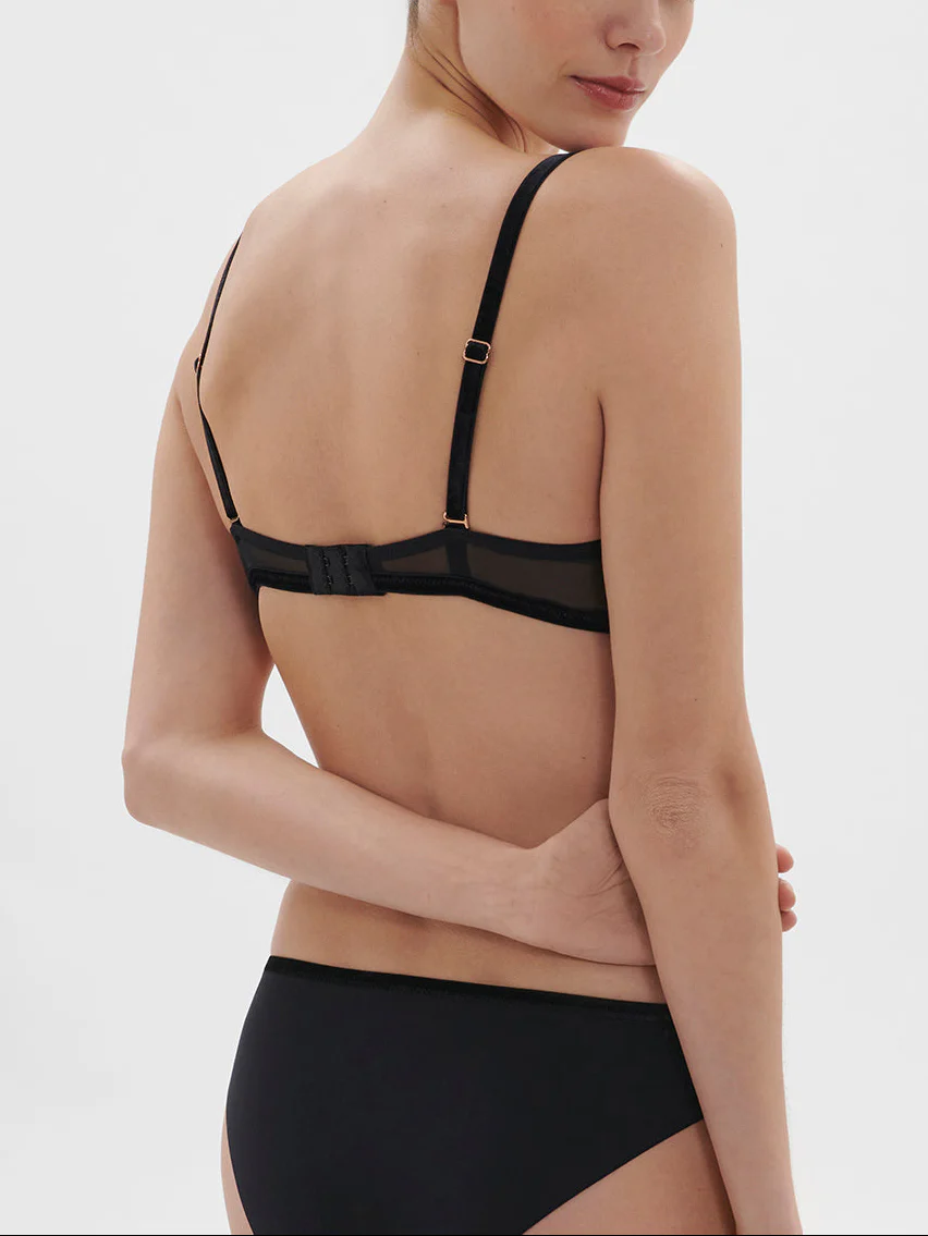 Soutien-gorge push-up - Noir - Image 3