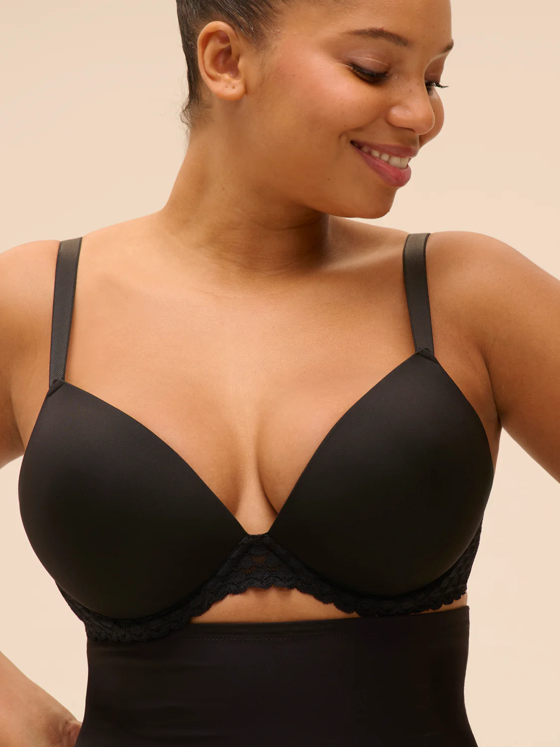 Soutien-gorge push-up - Noir - Image 12