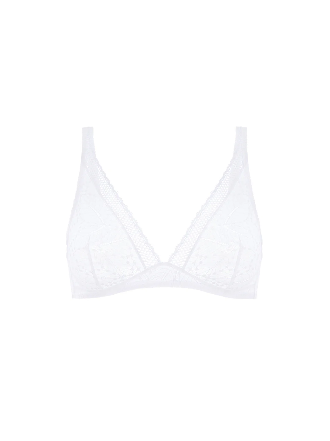 Soutien-gorge sans-armatures structuré - Blanc - Image 12