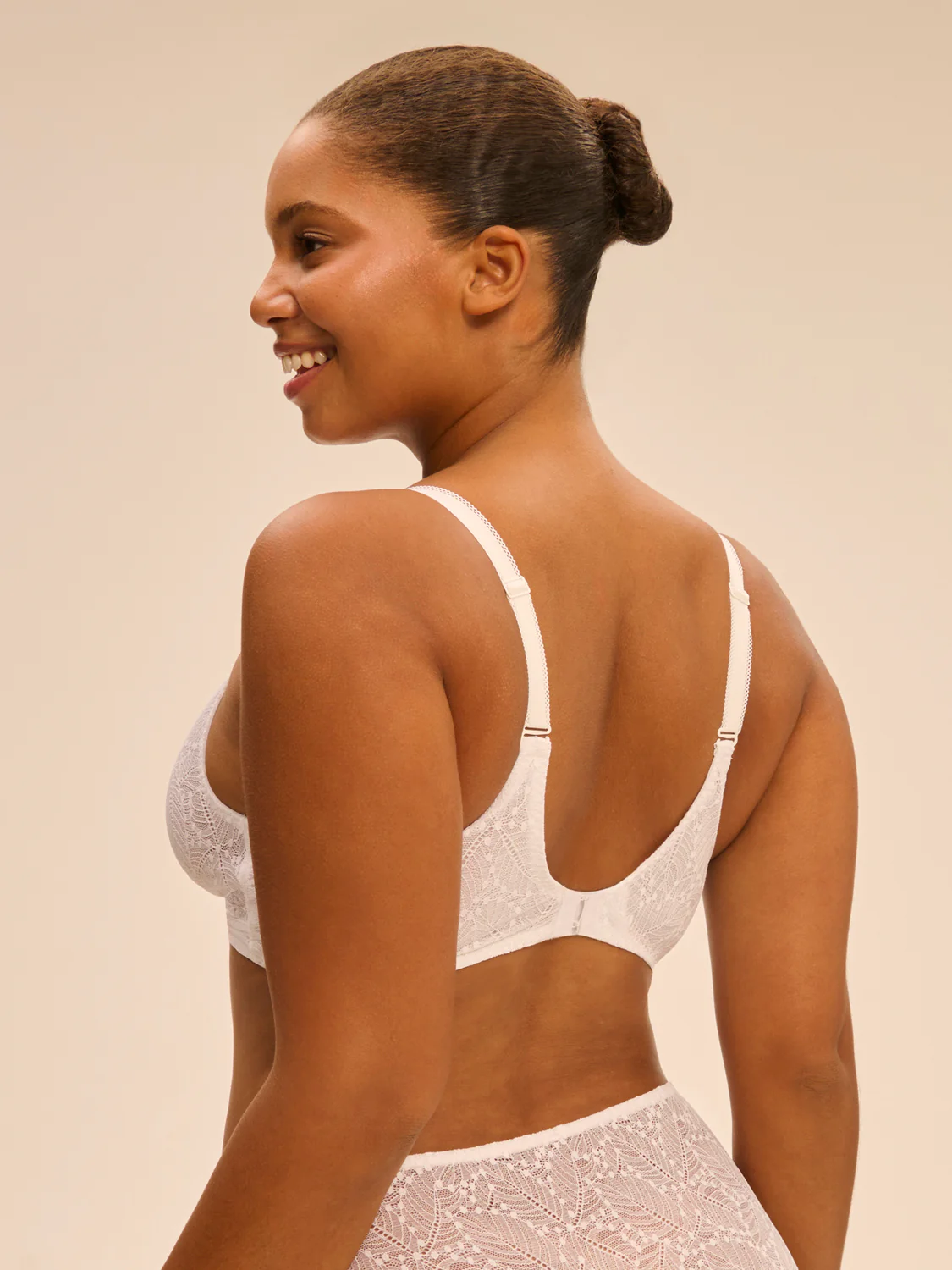 Soutien-gorge sans-armatures structuré - Blanc - Image 8