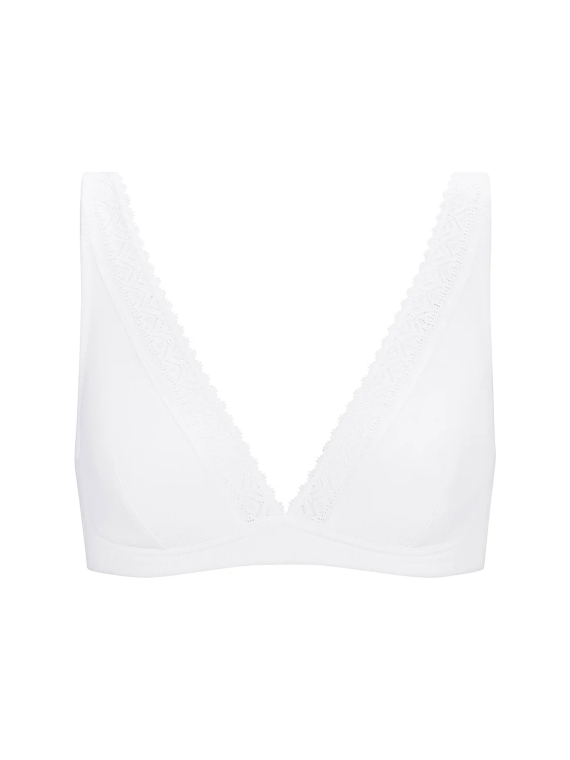 Soutien-gorge sans-armatures structuré - Blanc - Image 9