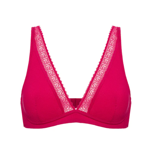 Soutien-gorge sans-armatures structuré - Fuschia - Image 5