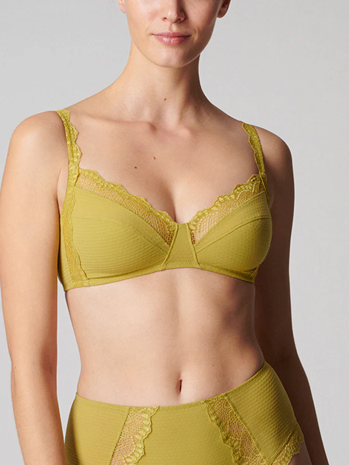 Soutien-gorge sans-armatures structuré - Matcha
