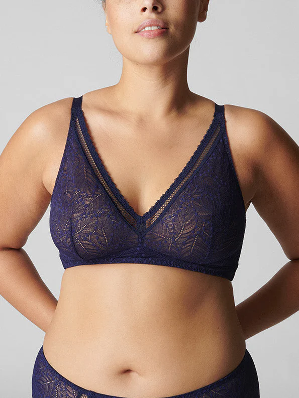 Soutien-gorge sans-armatures structuré - Minuit - Image 4