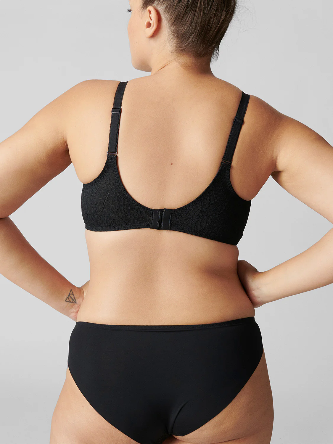 Soutien-gorge sans-armatures structuré - Noir - Image 5