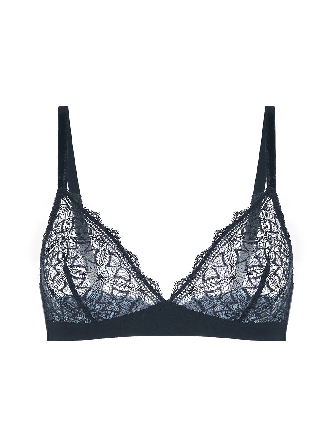 Soutien-gorge sans-armatures structuré - Noir - Image 5