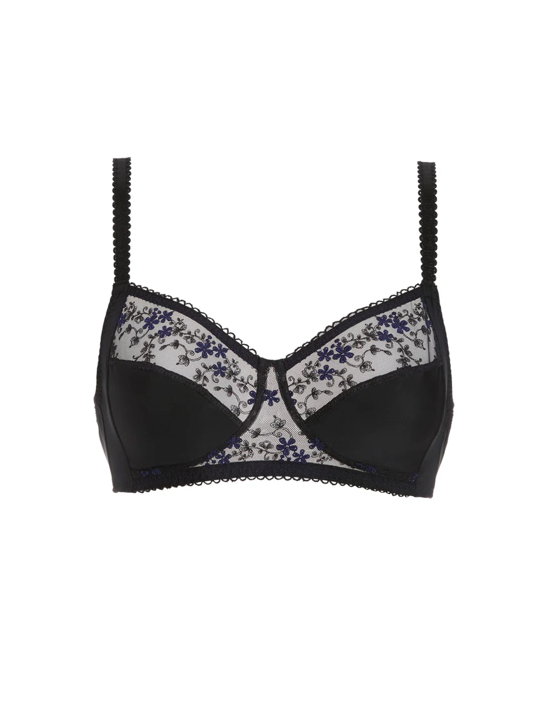 Soutien-gorge sans-armatures structuré - Noir - Image 6