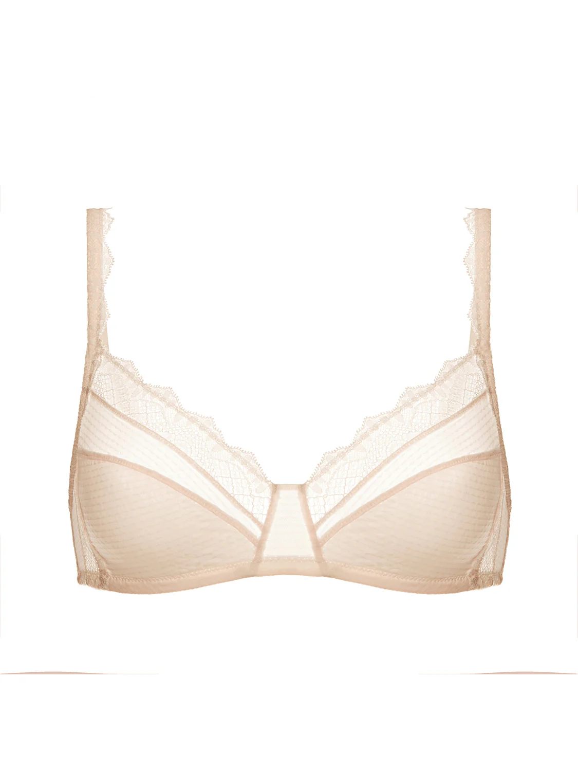 Soutien-gorge sans-armatures structuré - Rose sakura - Image 3