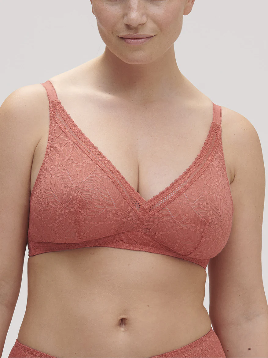 Soutien-gorge sans-armatures structuré - Rose Texas - Image 4