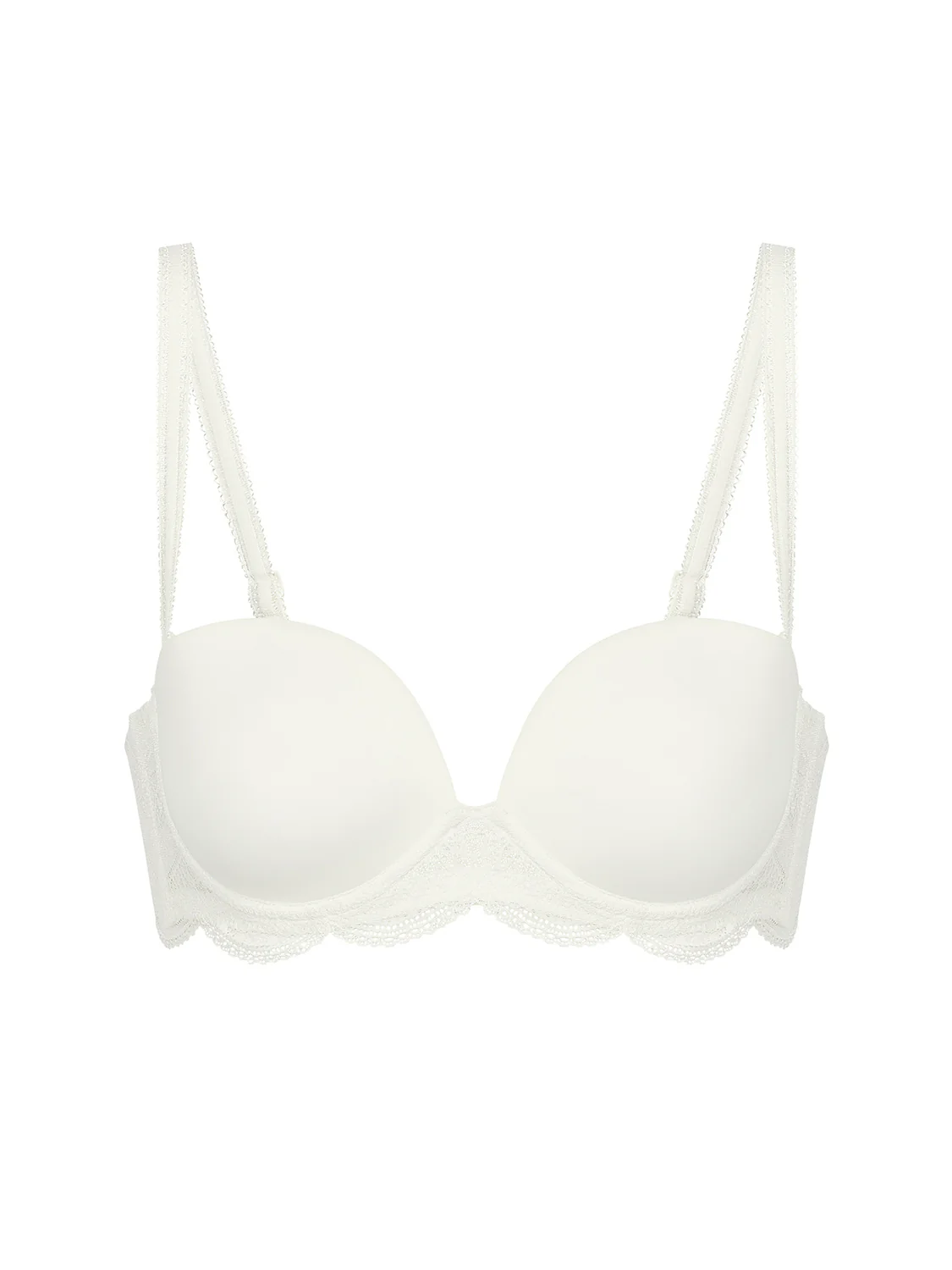 Soutien-gorge sans-bretelles décolleté plongeant - Naturel - Image 4