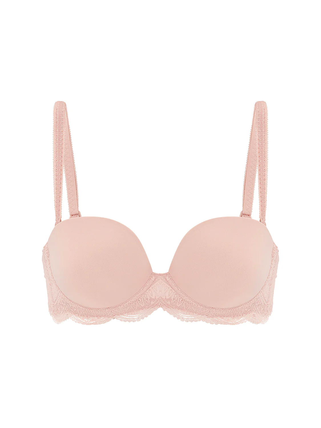 Soutien-gorge sans-bretelles décolleté plongeant - Peau Rosée - Image 8