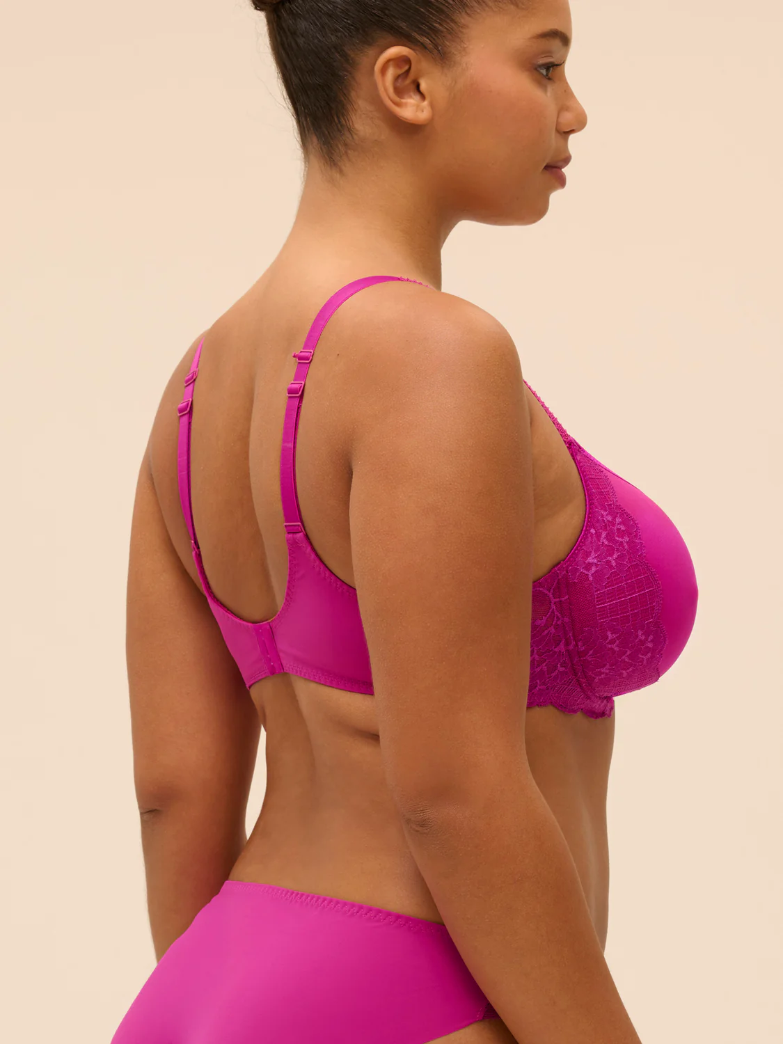 Soutien-gorge spacer décolleté plongeant - Azalée - Image 11