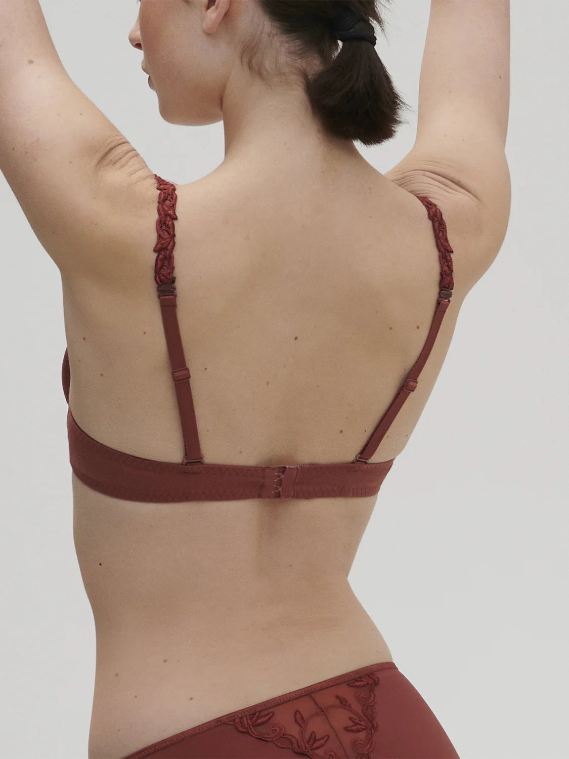 Soutien-gorge spacer décolleté plongeant - Brun Canyon - Image 3