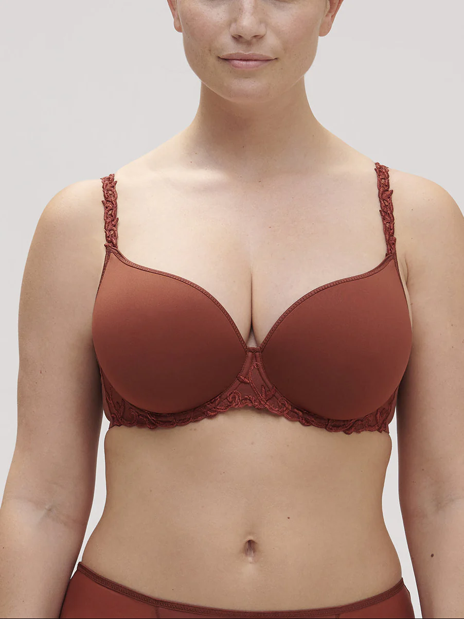 Soutien-gorge spacer décolleté plongeant - Brun Canyon - Image 4