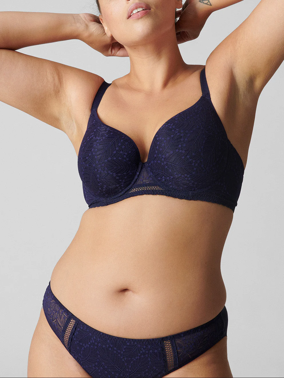 Soutien-gorge spacer décolleté plongeant - Minuit - Image 3