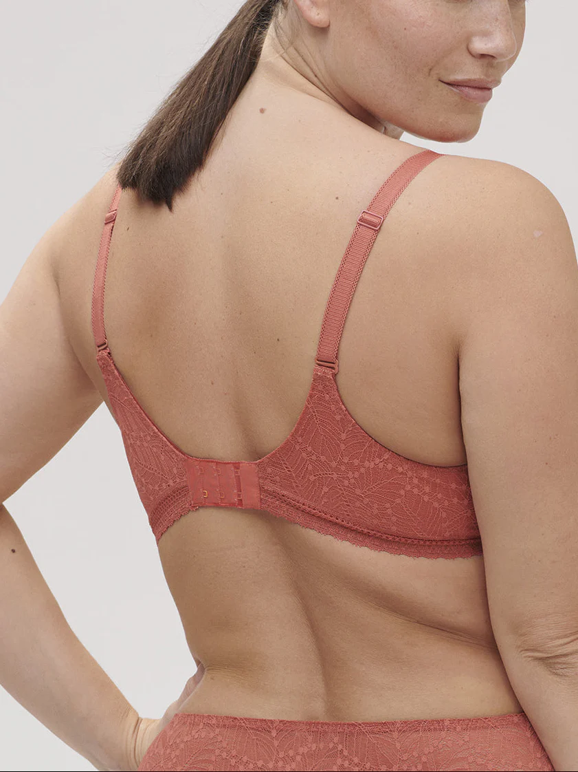 Soutien-gorge spacer décolleté plongeant - Rose Texas - Image 4