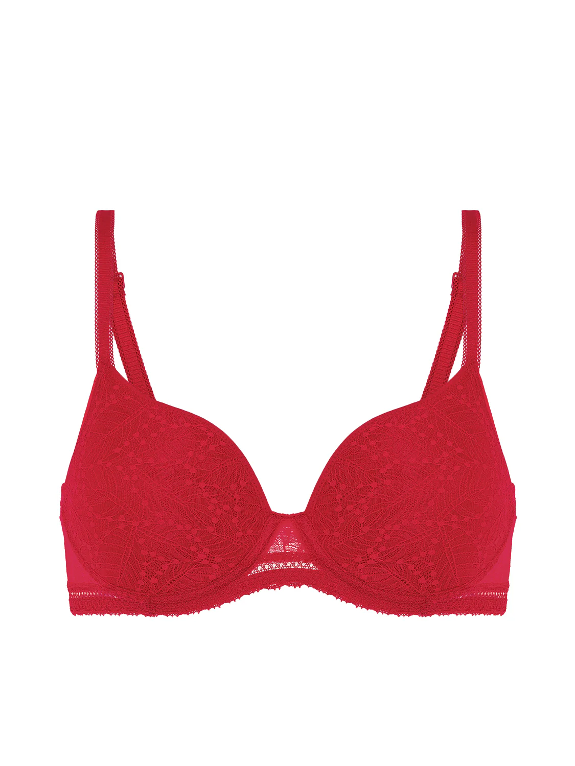 Soutien-gorge spacer décolleté plongeant - Rubis/rose - Image 3