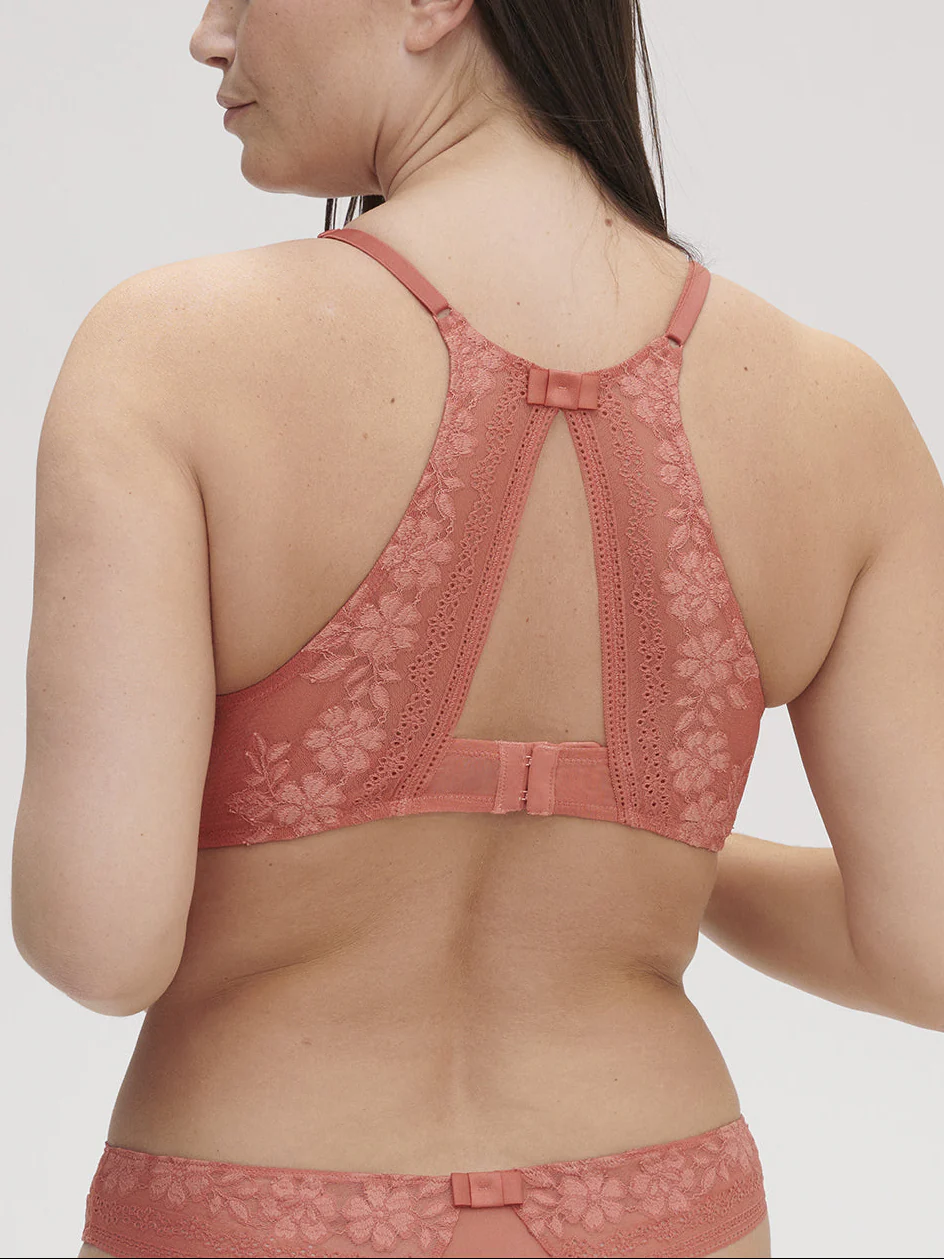 Soutien-gorge triangle avec armatures - Rose Texas - Image 4
