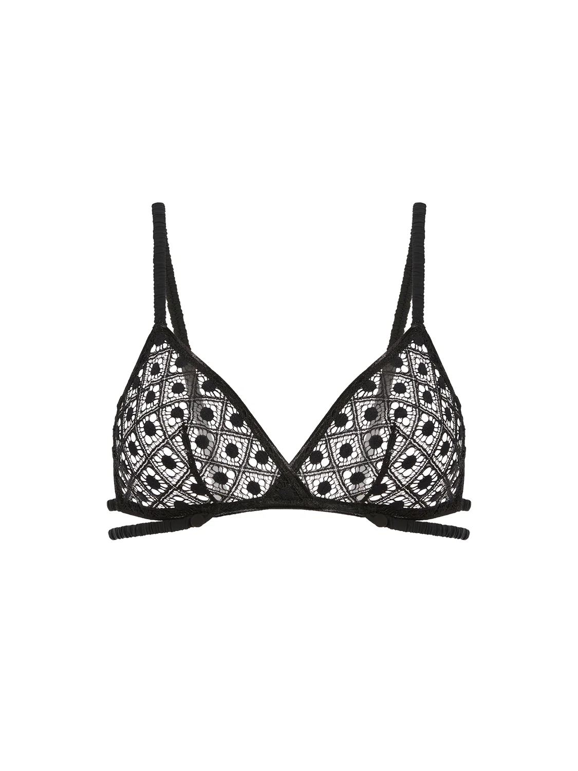 Soutien-gorge triangle sans-armatures - Noir - Image 8