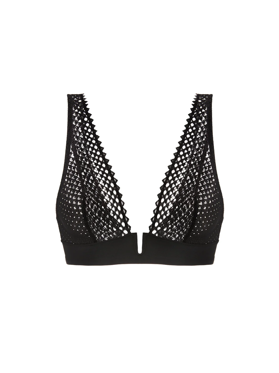 Soutien-gorge triangle sans armatures - Noir - Image 9