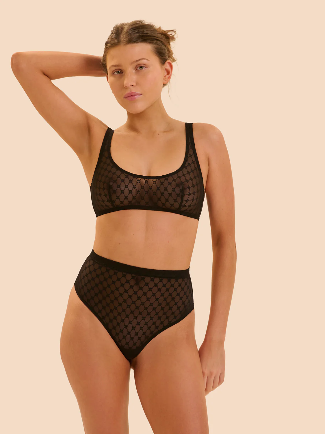 Soutien-gorge triangle sans-armatures - Noir - Image 6