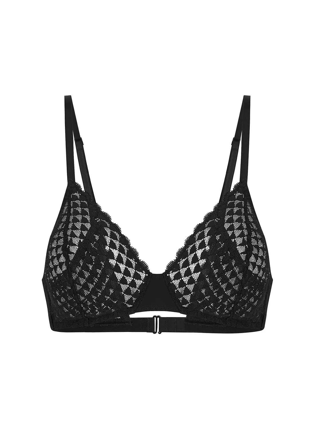 Soutien-gorge triangle sans-armatures - Noir - Image 4