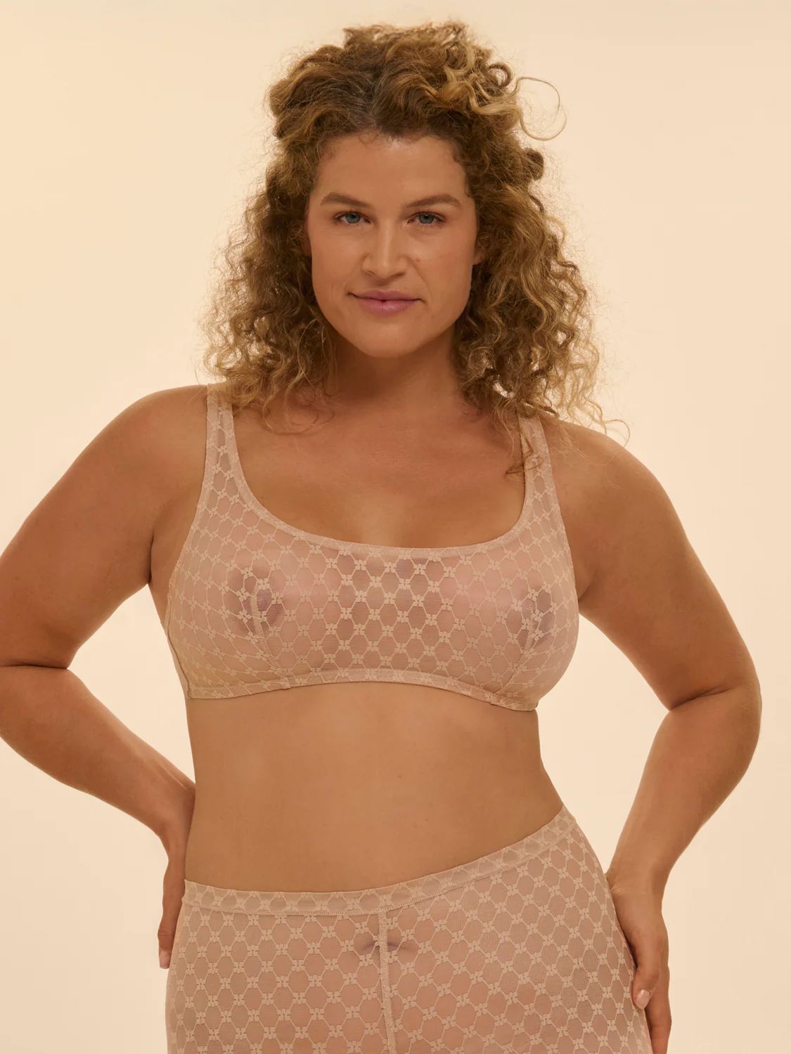 Soutien-gorge triangle sans-armatures - Peau Rosée - Image 8
