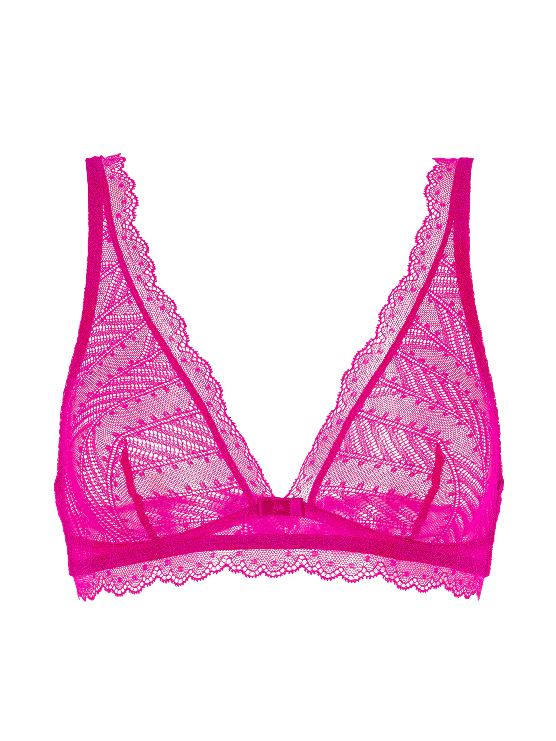 Soutien-gorge triangle sans-armatures - Rose Hibiscus - Image 3