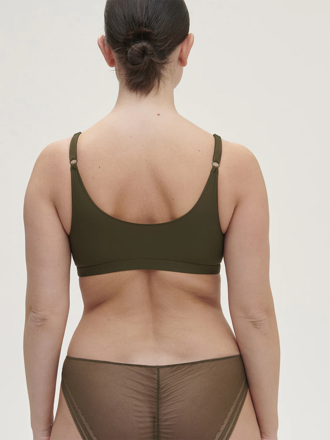 Soutien-gorge triangle sans-armatures - Vert Aventure - Image 5