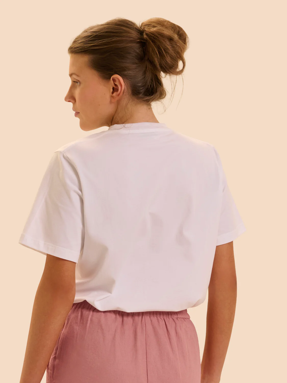 T-shirt manches courtes - Blanc - Image 4