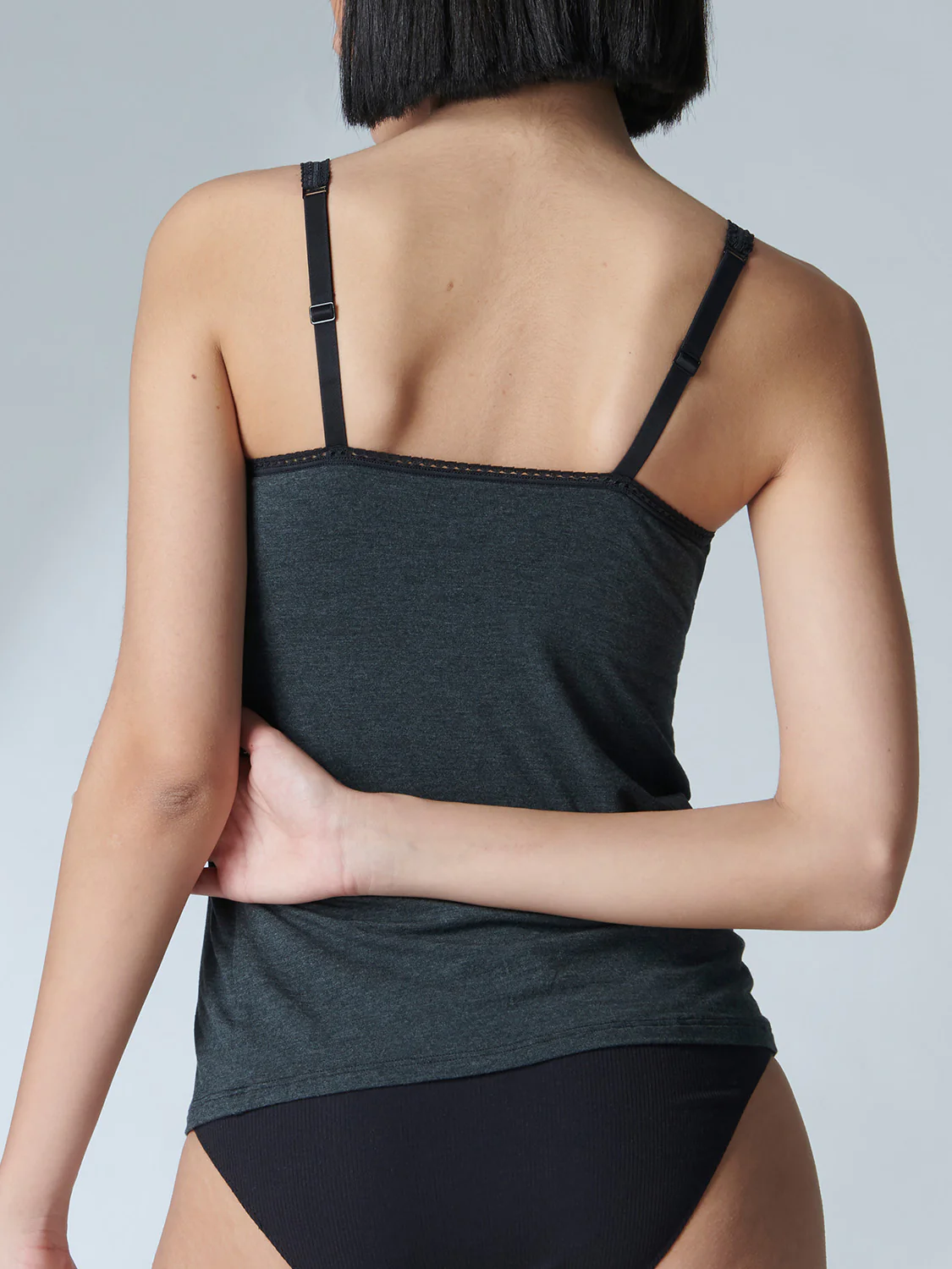 Top - Anthracite chiné - Image 2