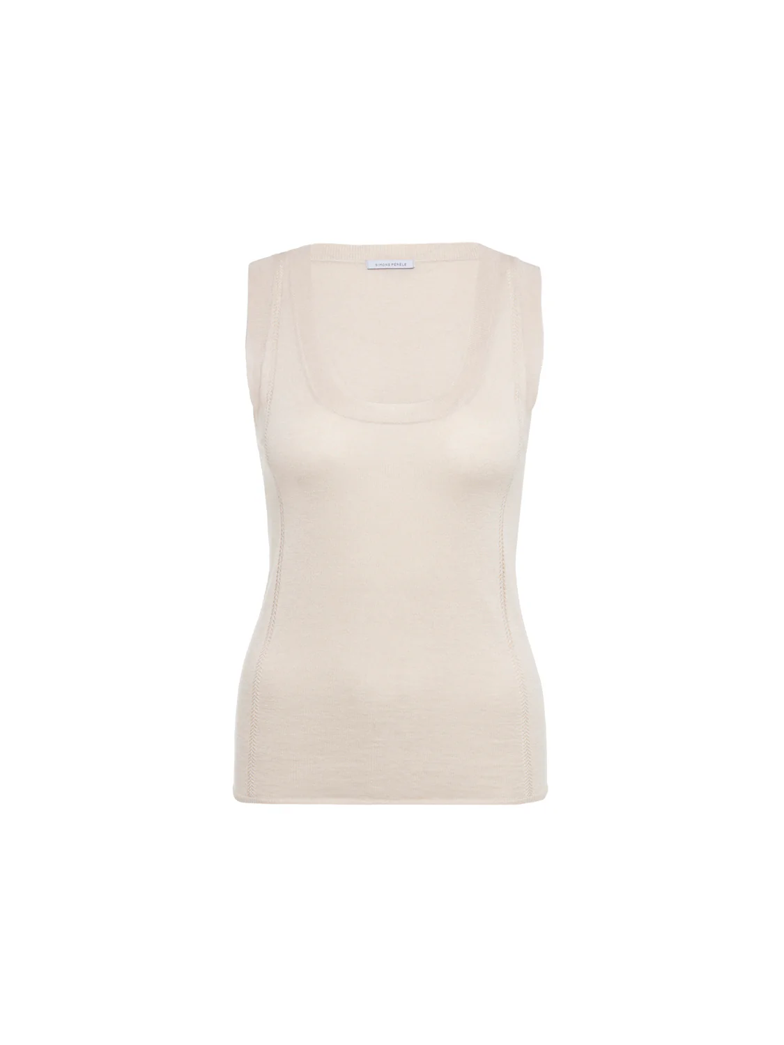 Top - Beige chiné - Image 4