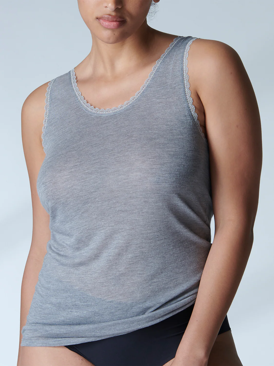 Top - Gris chiné - Image 4