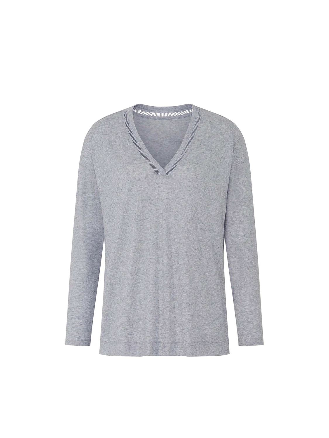 Top manches courtes - Gris minéral - Image 3