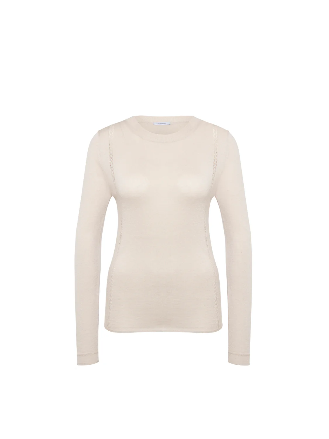 Top manches longues - Beige chiné - Image 5